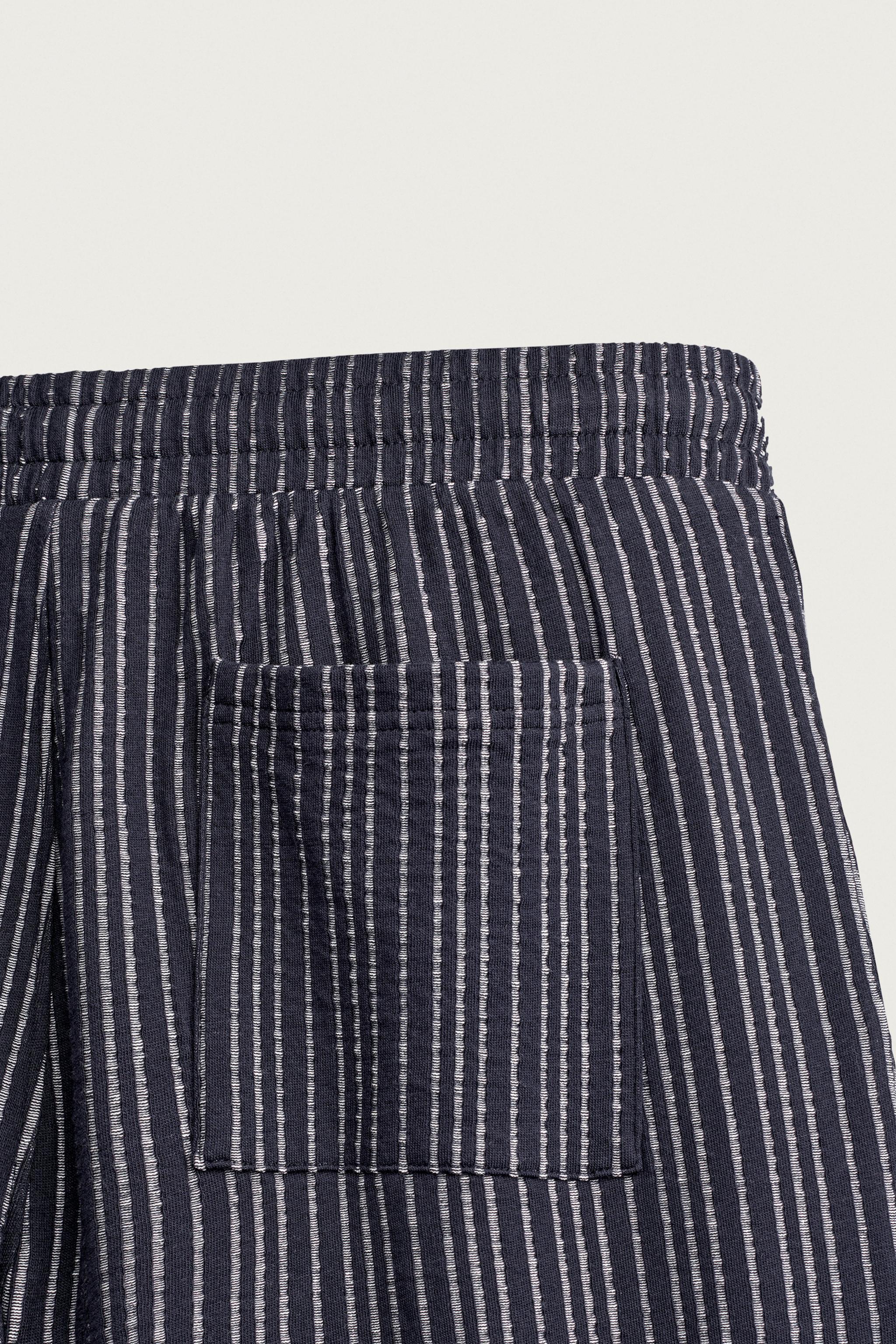 PANTALON DÉCONTRACTÉ SEERSUCKER CONTRASTE